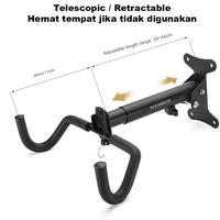 Gambar Rockbros Standar Dinding Sepeda Retractable 27210016001 Bicycle Wall Rack Storage dari wonzila undefined 3 Tokopedia