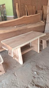 Gambar Meja Makan 70x160 dari Miftah Mebel Trembesi. undefined 2 Tokopedia