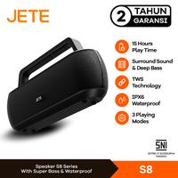 Gambar Speaker Bluetooth Portable JETE S8 IPX6 Surround Sound Garansi 2 Tahun dari Fenix Gadget undefined 1 Tokopedia