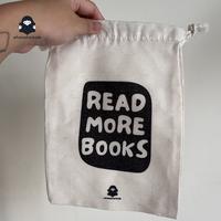 Gambar Whatashareads - ‘Budget Friendly’ Book Sleeve (READ MORE BOOKS) dari Whatashareads Store undefined 3 Tokopedia