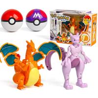 Gambar Pokemon toys set Pocket Pikachu Action Figure Pokemon Game Poke Ball dari Yesoljeong undefined 5 Tokopedia