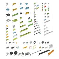 Gambar NEW 385Pcs Upgrade WeDo 3.0 Robotics Construction Set Building Blocks dari Chuugakkou undefined 5 Tokopedia