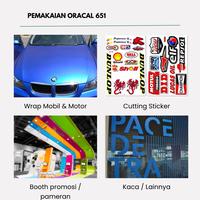 Gambar Stiker Oracal 651 070 Hitam Black Matte Doff Glossy Skotlet - 1 Meter - Glossy dari JM Store Indonesia undefined 4 Tokopedia