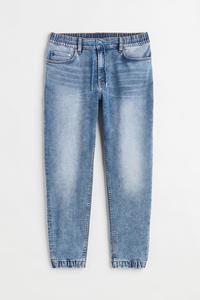 Gambar H&M  Hybrid Regular Tapered Jeans - Denim Blue - M dari DUPLOVE undefined 1 Tokopedia