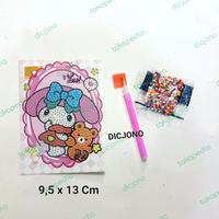Gambar Mainan Edukasi Menempel Stiker Manik Sedang Karakter Sanrio dari Dicjon undefined 2 Tokopedia