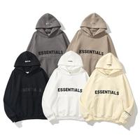 Gambar Fog Essentials Front Rubber Logo Hoodie Sweater Uni Fear Of God* - Cement, S dari dewi3169 undefined 2 Tokopedia