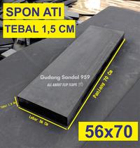 Gambar SPON ATI / BUSA ATI / SPON EVA TEBAL 1,5 CM WARNA HITAM UKURAN 56 X 70 CM UNTUK BANTALAN AMPLAS, TARGET PANAHAN DAN KERAJINAN PERAHU KARET DLL dari Gudang Spon 959 undefined 3 Tokopedia