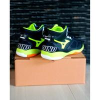 Gambar sepatu voli badminton anak sepatu olahraga anak cewek cowok - Hitam, 38 dari Mexbols Store undefined 4 Tokopedia