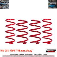 Gambar LOWERING KIT HSR LOWERING KIT HSR RED UNTUK HONDA FREED 2012 - 2022 PER CEPER TOKO BAN VELG DEPOK dari Belawan Speed HSR Cimanggis undefined 1 Tokopedia