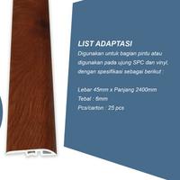 Gambar List Adaptasi Vinyl | List Accesories Lantai SPC | Bahan PVC - R - 05 dari Living Flooring undefined 3 Tokopedia
