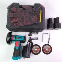 Gambar Angle Grinder Mini Cordless Portable Baterai 16.8 12 Volt Electric Mesin Gerinda Tangan Listrik AHH - set/16.8v/2xbat dari AHH Tool Taman undefined 3 Tokopedia