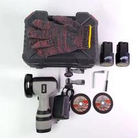 Gambar Angle Grinder Mini Cordless Portable Baterai 16.8 12 Volt Electric Mesin Gerinda Tangan Listrik AHH - set/16.8v/2xbat dari AHH Tool Taman undefined 2 Tokopedia