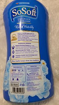 Gambar So Soft Detergent - 750 ML / Detergent Cair dari NUGROHOSHOPER undefined 3 Tokopedia