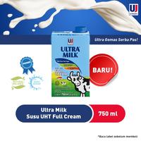 Gambar ULTRA MILK 750 ML SUSU UHT SUSU CAIR ULTRAMILK SUSU FULL CREAM LOWFAT - FULL CREAM dari Asia Grocery undefined 3 Tokopedia