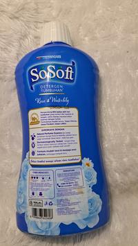 Gambar So Soft Detergent - 750 ML / Detergent Cair dari NUGROHOSHOPER undefined 4 Tokopedia
