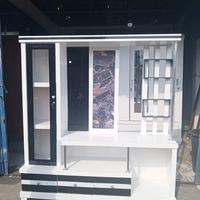 Gambar lemari tv buffet tv minimalis dari Toko Baru Mebel undefined 5 Tokopedia
