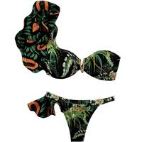 Gambar One Shoulder Swimsuit Print s Brazilian Set Swimming Suits Bathing dari GRAND PIX undefined 5 Tokopedia