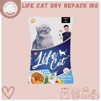 Gambar Life Cat DRY Food Repack 1KG / Makanan Kucing Lifecat dari Markas CuTe undefined 1 Tokopedia