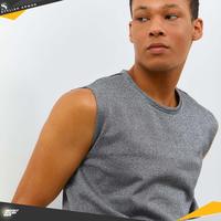 Gambar Stylish Armor Crew Neck Sleeveless Top , Crew Neck Lengan Buntung - Abu-abu, S dari STYLISH ARMOR undefined 4 Tokopedia
