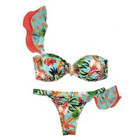 Gambar One Shoulder Swimsuit Print s Brazilian Set Swimming Suits Bathing dari GRAND PIX undefined 3 Tokopedia
