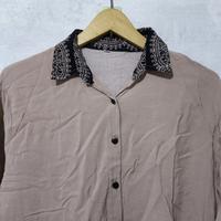 Gambar Atasan batik coklat wanita XL fit L dari hanyarthrifting undefined 4 Tokopedia
