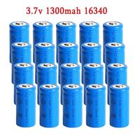 Gambar CR123 Batere Cas / Battery CR 123 / Baterai Recharge 16340 3.7V Li ion dari Cybercyber undefined 2 Tokopedia