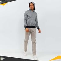 Gambar STYLISH ARMOR Hoodie Sweatshirt with Pocket / Jaket anti sajam tusuk - Abu-abu, S dari STYLISH ARMOR undefined 1 Tokopedia
