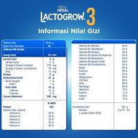 Gambar GANESA LACTOGROW 3 dengan ACTiVGRO Susu Vanila Box - 1000g dari Ganesa Herbal undefined 5 Tokopedia