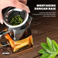 Gambar Teko Teh Kaca Tahan Panas Api Glass Teapot with Saringan - 950 ml dari Beguron Store undefined 3 Tokopedia