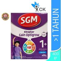 Gambar PALING POPULAR SGM EKSPLOR GAIN OPTIGROW VANILLA SUSU BUBUK 400 GR - - kotak mulus dari Deminovia Collect undefined 1 Tokopedia