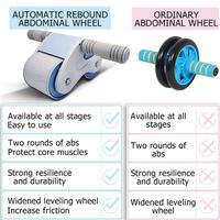 Gambar Roller Gym Roda Fitnes Roda Ganda AB Roller Automatic Rebound Alat Pembakar Lemak Gym dari SRC-galery undefined 5 Tokopedia