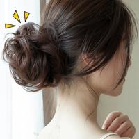 Gambar Karet Scrunchie(Curly/Ikal) Ikat Rambut Palsu WigKorea Fun Bun Sanggul - Hitam Coklat dari Gadget Jakarta undefined 1 Tokopedia