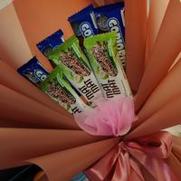Gambar Bucket Snack Wisuda/Bucket Bunga dari Bouqet Flower Fungky undefined 2 Tokopedia