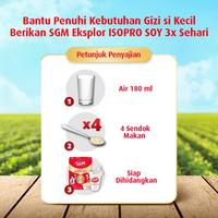 Gambar TERPERCAYA SGM EKSPLOR ISOPRO SOY 1+ MADU SUSU PERTUMBUHAN 700GR X2 - Bundle dari Deminovia Collect undefined 4 Tokopedia