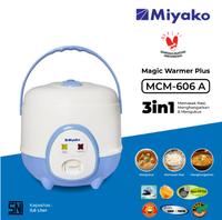 Gambar Miyako MCM606A 606 biru – Magic Com 0.6 Liter 3in1 350 Watt dari BEZTRO undefined 5 Tokopedia