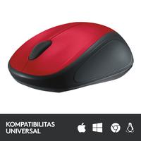 Gambar Logitech M235 Mouse Wireless Grip Karet Nyaman - Red dari Logitech Official Store undefined 3 Tokopedia