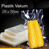 Gambar Plastik Vakum| PV POLOS| Vacuum Plastic Bag| Bakcang| Ayam| Frozen Food - 23*34cm dari MOONCAKELY undefined 3 Tokopedia