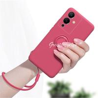 Gambar Case Tecno POVA 6 6 PRO RING CANDY FREE TALI Macaron Matte KORI Bumper Magnetic Candy Silicone - POVA 6 dari Michellistore undefined 2 Tokopedia