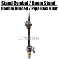 Gambar Stand Cymbal Drum / Stand Crash / Ride Cymbal / Stand Boom Stand Cymbal Besi Kuat dan Kokoh - Stand Straight dari Limit-less Store undefined 3 Tokopedia