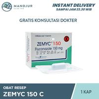 Gambar Zemyc 150 mg 1 Kapsul / Antijamur dari Apotekmandjurofficial undefined 1 Tokopedia
