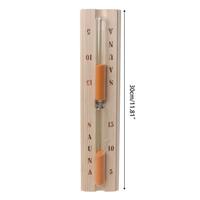 Gambar SPMH Jam Pasir Sauna 15 Menit, Timer Sauna 30 cm, Sand Timer Dinding, Alat Sauna dari Kaca & Kayu, Cocok untuk Steamers Saun Shower & Bath, Hadiah Ideal untuk Pecinta Saun - Kitchenware - Orange dari Kan-Kan-Shop undefined 2 Tokopedia
