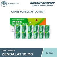 Gambar Zendalat 10 mg 10 Tablet / Hipertensi dari Apotekmandjurofficial undefined 1 Tokopedia