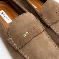Gambar Bally Kelys Suede Leather Men Loafers Nude Deep Sepia dari gleecious bags undefined 3 Tokopedia