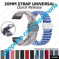Gambar 20mm BRAIDED Strap Garmin Venu SQ 2 Plus Forerunner 165 245 645 55 Music Approach S12 S40 S42 D2 Vivoactive 5 Vivomove 3 HR Sport Style Trend Nylon Loop Tali Samsung Galaxy Watch 6 5 4 44mm 40mm 42mm Classic Active 2 - 10-DustyGray dari lapaknona. undefined 1 Tokopedia