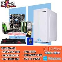 Gambar PC CPU Komputer Rakitan Lengkap Core i5 + Monitor LED 19 inch - RAKITAN ONLY dari INKOR KOMPUTER undefined 2 Tokopedia