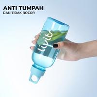 Gambar Botol Minum Sport Aesthetic Portable / tempat minum bening / BPA free 500ml - Abu-abu dari Easy Decoration undefined 2 Tokopedia