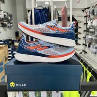 Gambar SEPATU LARI RUNNING MILLS ENERMAX NANOKNIT ORIGINAL - Lt.Blue/Orange, 39 dari captsport indonesia undefined 3 Tokopedia