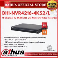 Gambar DAHUA Network Video Recorder 16CH DHI-NVR4216-4KS2/L 2 HDD NVR NON-POE dari Dahua Official Store undefined 1 Tokopedia