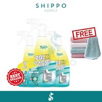 Gambar Shippo Supply - [Paket 3 Polki Kulkas Free 1 Lap] Cairan Pembersih dari Moa Storee undefined 1 Tokopedia