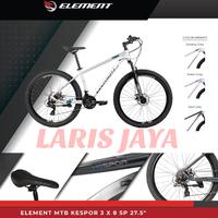 Gambar MTB 27,5 ELEMENT KESPOR SEPEDA GUNUNG ELEMENT UKURAN 27,5 KESPOR - Dark grey dari LARIS JAYA SEPEDA undefined 4 Tokopedia